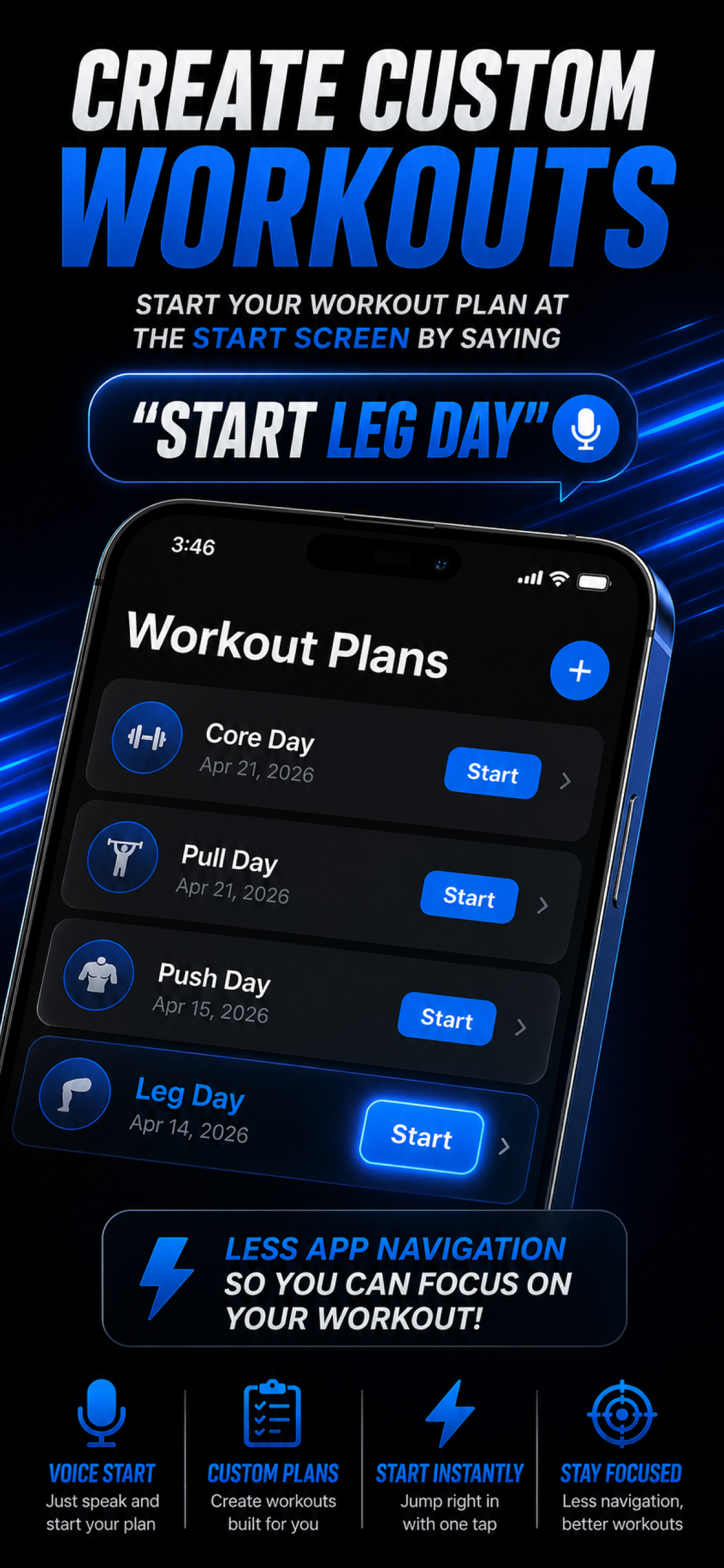 FitPilot - Custom workout plans